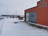 15) 2022-12-07 Stan istniejący w obrębie budynku toalet na MOP Pepłowo Wschód