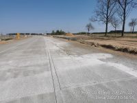 2) 2022-05-02 Przygotowania pod nawierzchnię betonową pasa wyłączenia z Trasy Głównej na MOP Pepłowo Wschód