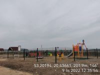 26) 2022-11-09 Prace wykończeniowe na MOP Pepłowo Wschód, w obrębie placu zabaw dla dzieci