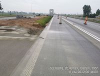 28) 2022-06-08 Czasowa Organizacja Ruchu dla dokończenia nawierzchni betonowej na przejeździe awaryjnym w lok. ok. 3+000