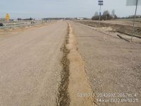 40) 2022-04-14 Przygotowania pod wykonywanie nawierzchni betonowej w lok. ok. 2+000 JL, na wyłączeniu z trasy na MOP II Pepłowo