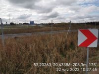 63) 2022-09-22 MOP Pepłowo Zachód - stan istniejący, widok od strony drogi serwisowej DS1