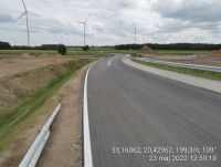 80) 2022-05-23 Stan istniejący - najazd drogi gminnej na obiekt WD-6.1