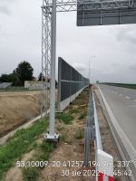 88) 2022-08-30 Stan istniejący w miejscu pasa wyłączenia z Trasy Głównej od strony Gdańska do Mławy na Węźle Mława Wschód