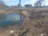89) 2020-04-22 Teren inwestycji  w okolicy  zbiornika wodnego, przeznaczonego do częściowego zniszczenia w km 13+500